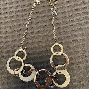 Silver plate necklace